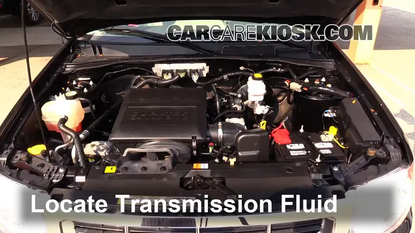 2011 Ford Escape XLT 3.0L V6 FlexFuel Transmission Fluid Check Fluid Level